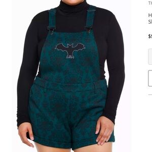 HTF Haunted Mansion Shortalls 🦇